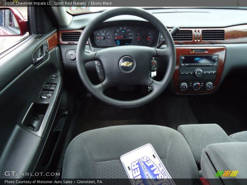 Sport Red Metallic / Ebony Black 2006 Chevrolet Impala LS