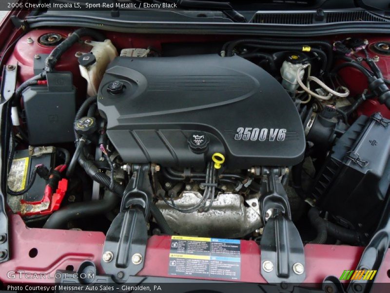 Sport Red Metallic / Ebony Black 2006 Chevrolet Impala LS