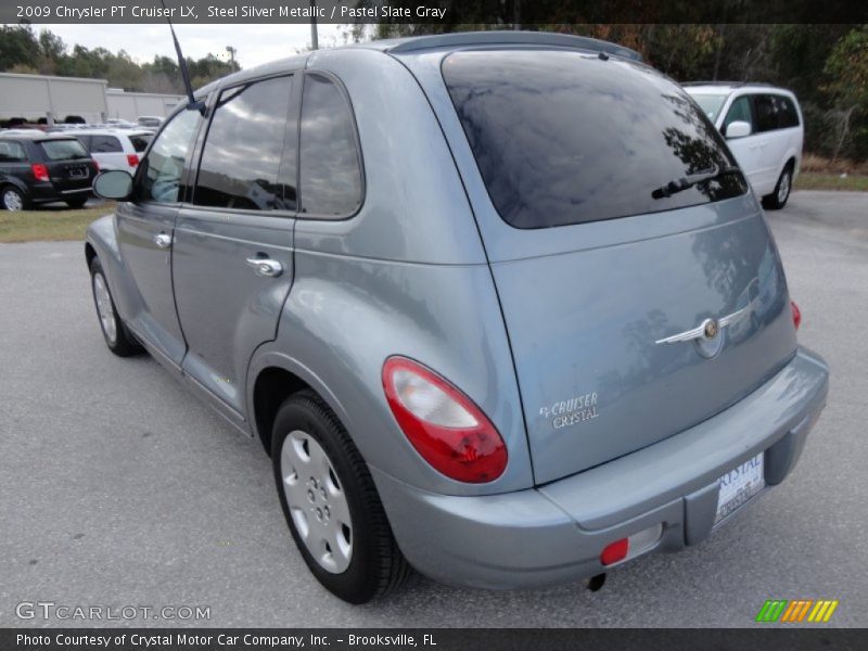 Steel Silver Metallic / Pastel Slate Gray 2009 Chrysler PT Cruiser LX