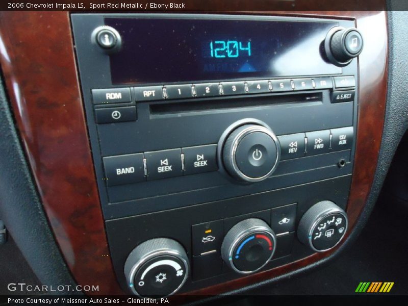 Sport Red Metallic / Ebony Black 2006 Chevrolet Impala LS