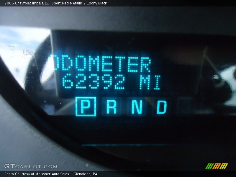 Sport Red Metallic / Ebony Black 2006 Chevrolet Impala LS