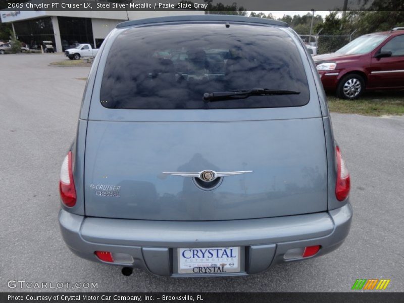 Steel Silver Metallic / Pastel Slate Gray 2009 Chrysler PT Cruiser LX