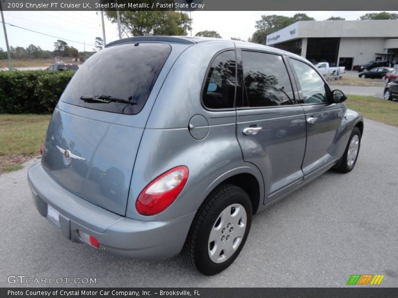Steel Silver Metallic / Pastel Slate Gray 2009 Chrysler PT Cruiser LX