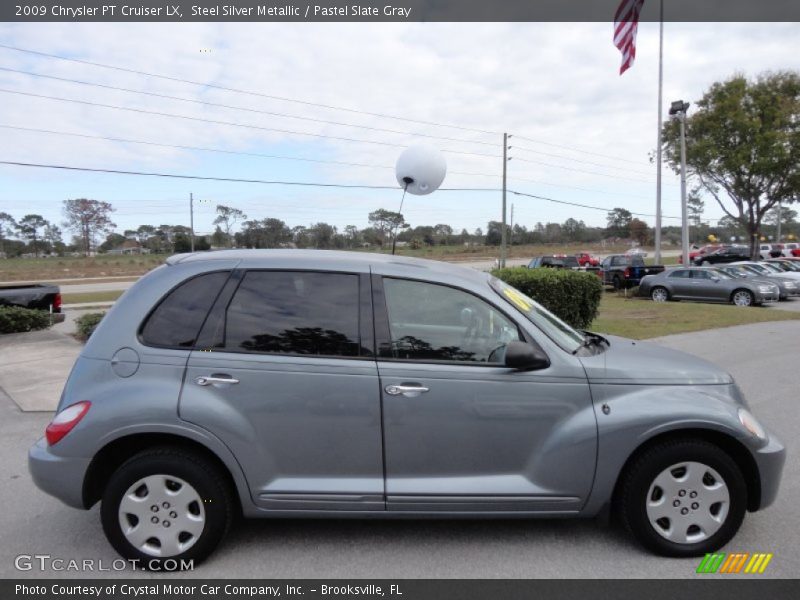 Steel Silver Metallic / Pastel Slate Gray 2009 Chrysler PT Cruiser LX