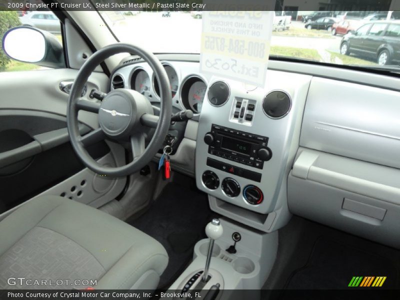 Steel Silver Metallic / Pastel Slate Gray 2009 Chrysler PT Cruiser LX