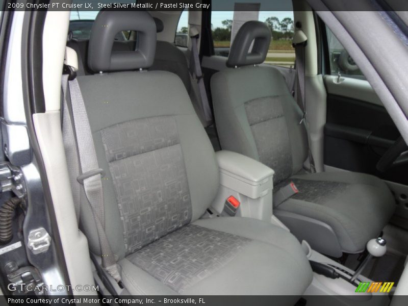 Steel Silver Metallic / Pastel Slate Gray 2009 Chrysler PT Cruiser LX