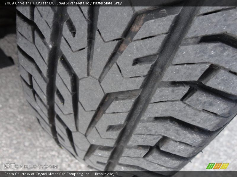 Steel Silver Metallic / Pastel Slate Gray 2009 Chrysler PT Cruiser LX