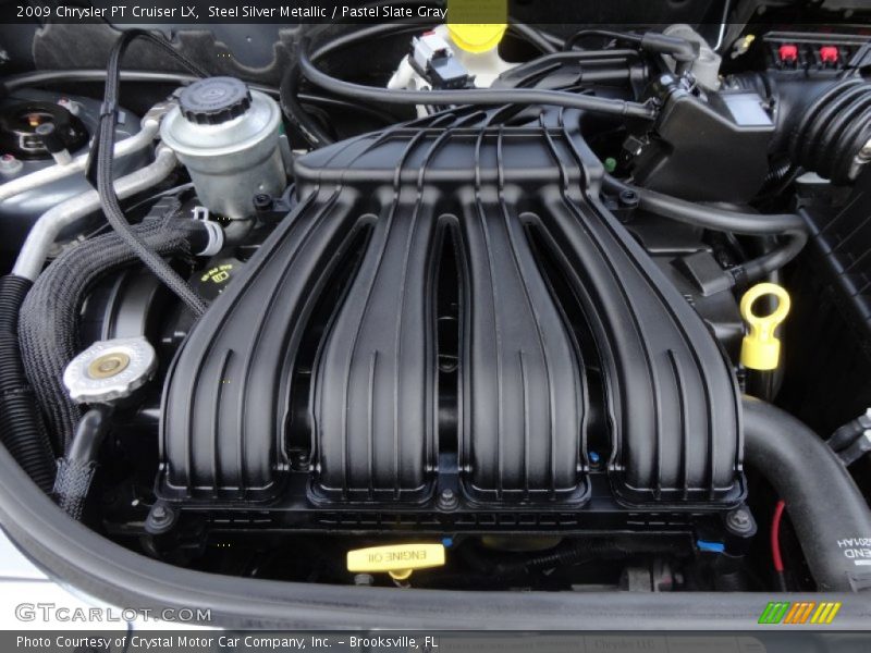 Steel Silver Metallic / Pastel Slate Gray 2009 Chrysler PT Cruiser LX