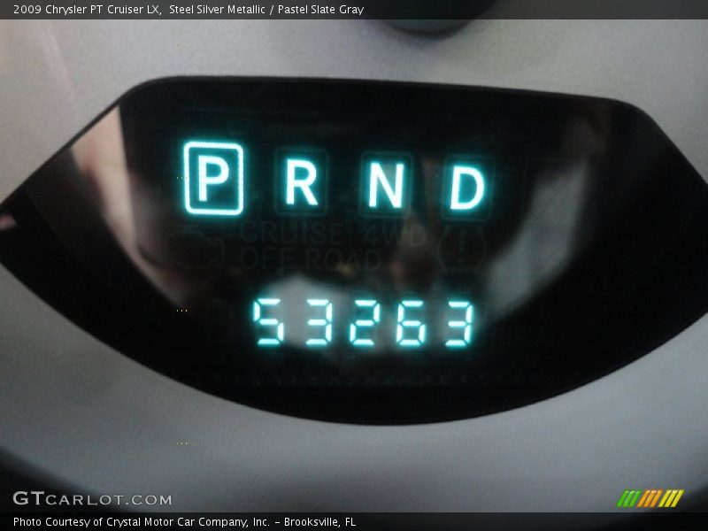 Steel Silver Metallic / Pastel Slate Gray 2009 Chrysler PT Cruiser LX