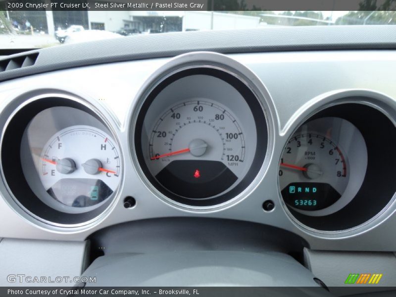 Steel Silver Metallic / Pastel Slate Gray 2009 Chrysler PT Cruiser LX