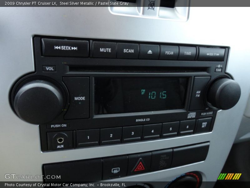 Steel Silver Metallic / Pastel Slate Gray 2009 Chrysler PT Cruiser LX