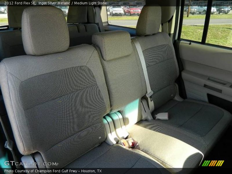 Ingot Silver Metallic / Medium Light Stone 2012 Ford Flex SE
