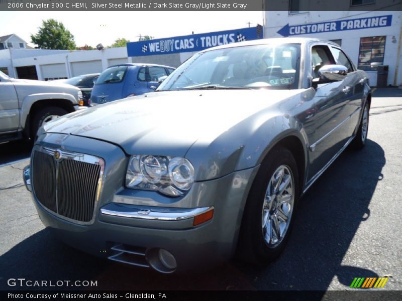 Silver Steel Metallic / Dark Slate Gray/Light Slate Gray 2006 Chrysler 300 C HEMI