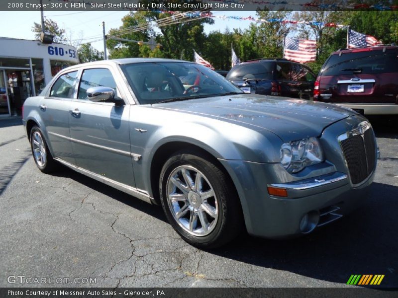 Silver Steel Metallic / Dark Slate Gray/Light Slate Gray 2006 Chrysler 300 C HEMI