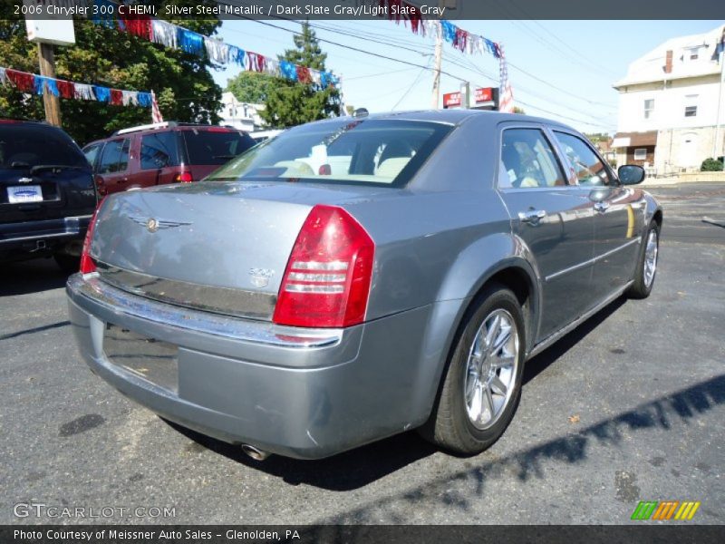 Silver Steel Metallic / Dark Slate Gray/Light Slate Gray 2006 Chrysler 300 C HEMI