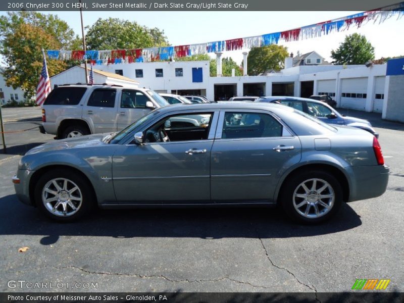 Silver Steel Metallic / Dark Slate Gray/Light Slate Gray 2006 Chrysler 300 C HEMI