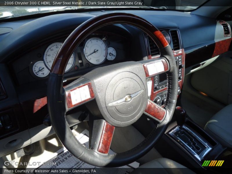 Silver Steel Metallic / Dark Slate Gray/Light Slate Gray 2006 Chrysler 300 C HEMI