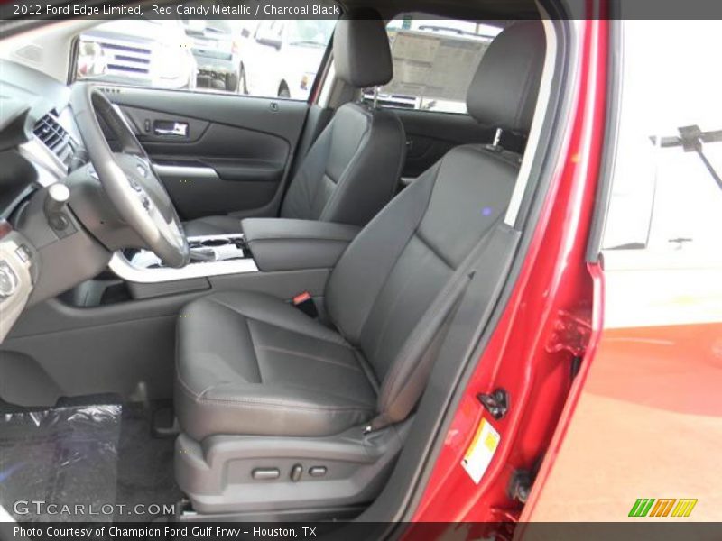 Red Candy Metallic / Charcoal Black 2012 Ford Edge Limited