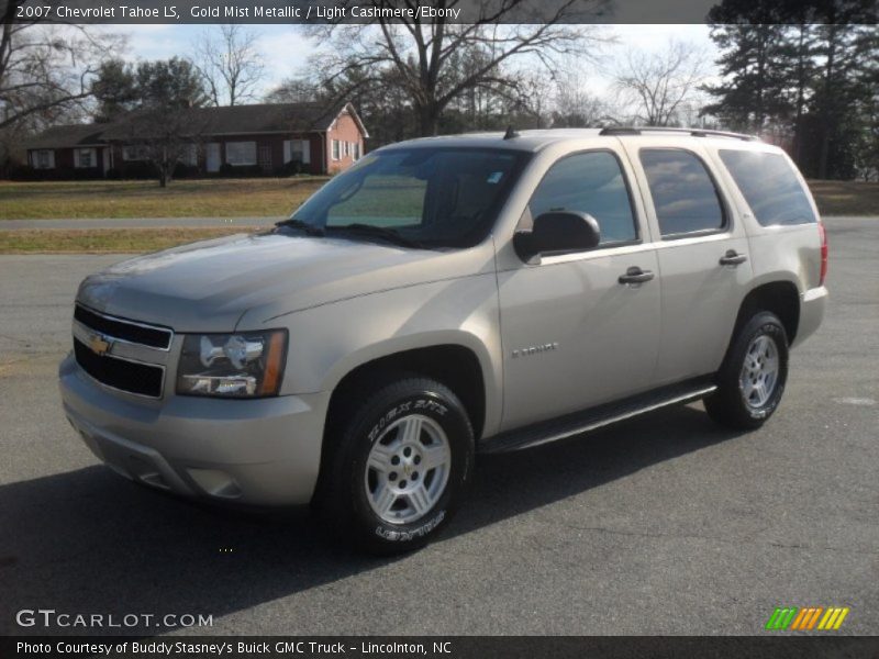 Gold Mist Metallic / Light Cashmere/Ebony 2007 Chevrolet Tahoe LS