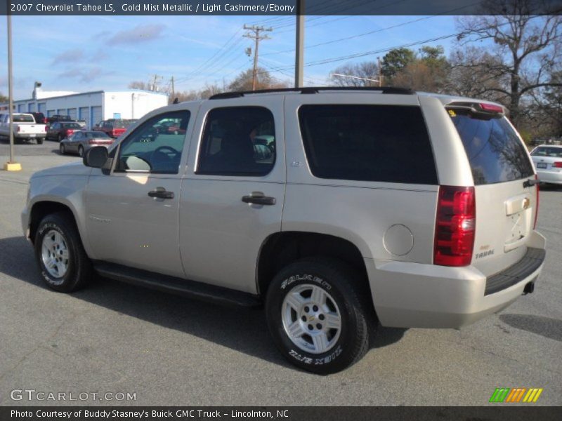 Gold Mist Metallic / Light Cashmere/Ebony 2007 Chevrolet Tahoe LS