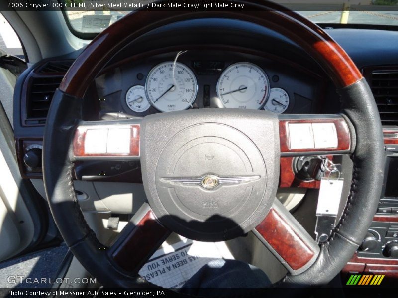 Silver Steel Metallic / Dark Slate Gray/Light Slate Gray 2006 Chrysler 300 C HEMI