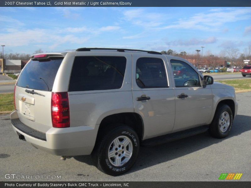 Gold Mist Metallic / Light Cashmere/Ebony 2007 Chevrolet Tahoe LS