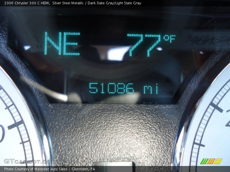 Silver Steel Metallic / Dark Slate Gray/Light Slate Gray 2006 Chrysler 300 C HEMI