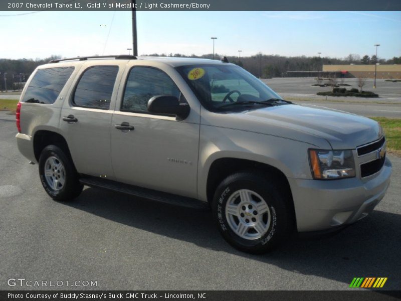 Gold Mist Metallic / Light Cashmere/Ebony 2007 Chevrolet Tahoe LS