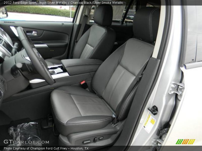  2012 Edge Sport Charcoal Black/Silver Smoke Metallic Interior
