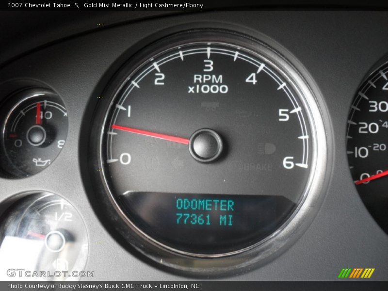 Gold Mist Metallic / Light Cashmere/Ebony 2007 Chevrolet Tahoe LS