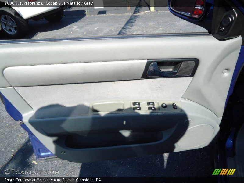 Cobalt Blue Metallic / Grey 2008 Suzuki Forenza