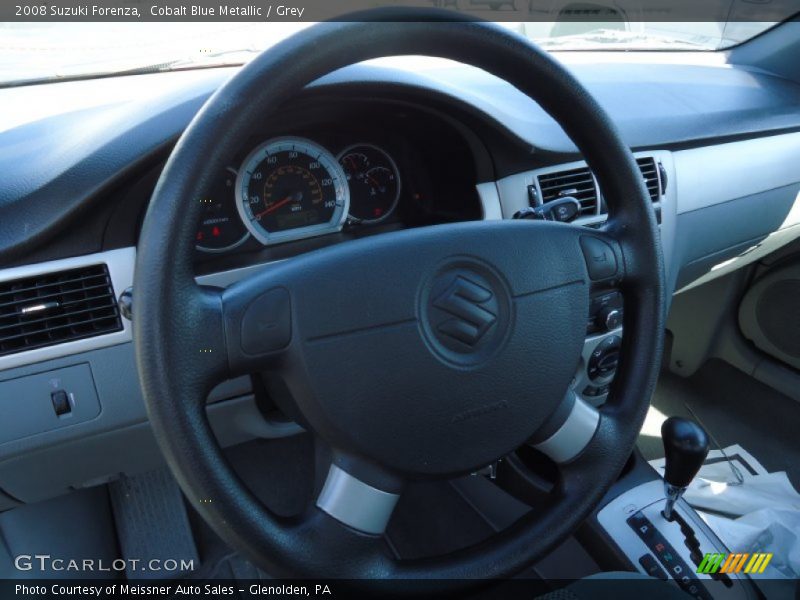 Cobalt Blue Metallic / Grey 2008 Suzuki Forenza