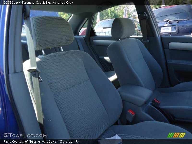 Cobalt Blue Metallic / Grey 2008 Suzuki Forenza