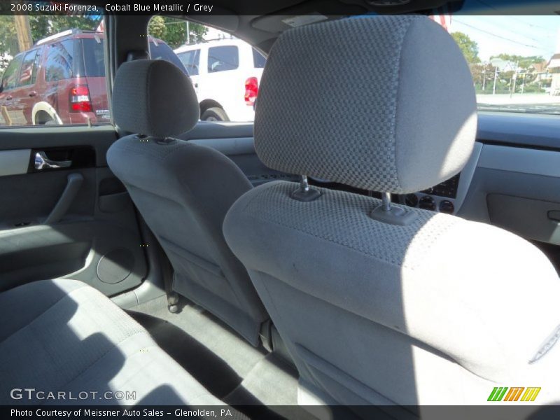 Cobalt Blue Metallic / Grey 2008 Suzuki Forenza