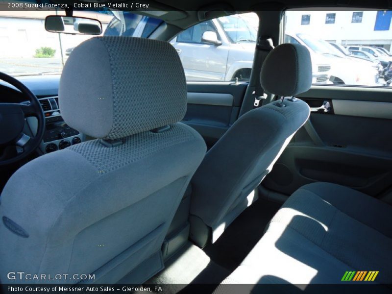 Cobalt Blue Metallic / Grey 2008 Suzuki Forenza