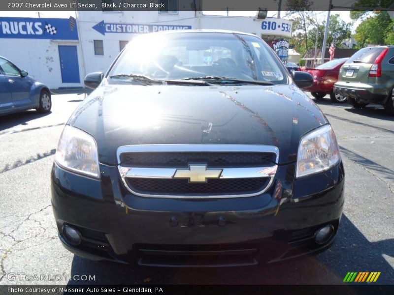 Black / Charcoal Black 2007 Chevrolet Aveo LT Sedan