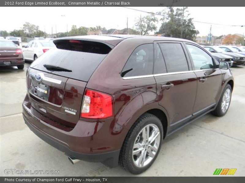 Cinnamon Metallic / Charcoal Black 2012 Ford Edge Limited EcoBoost