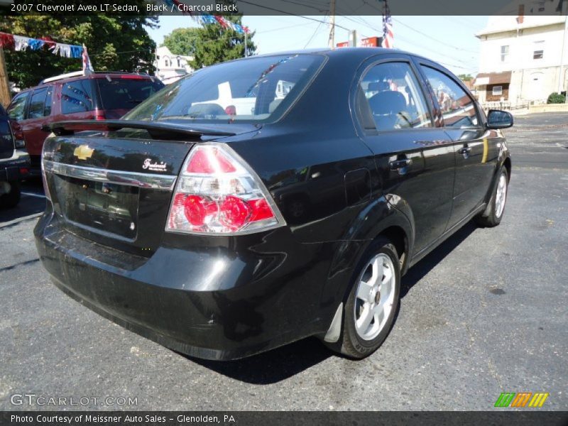 Black / Charcoal Black 2007 Chevrolet Aveo LT Sedan