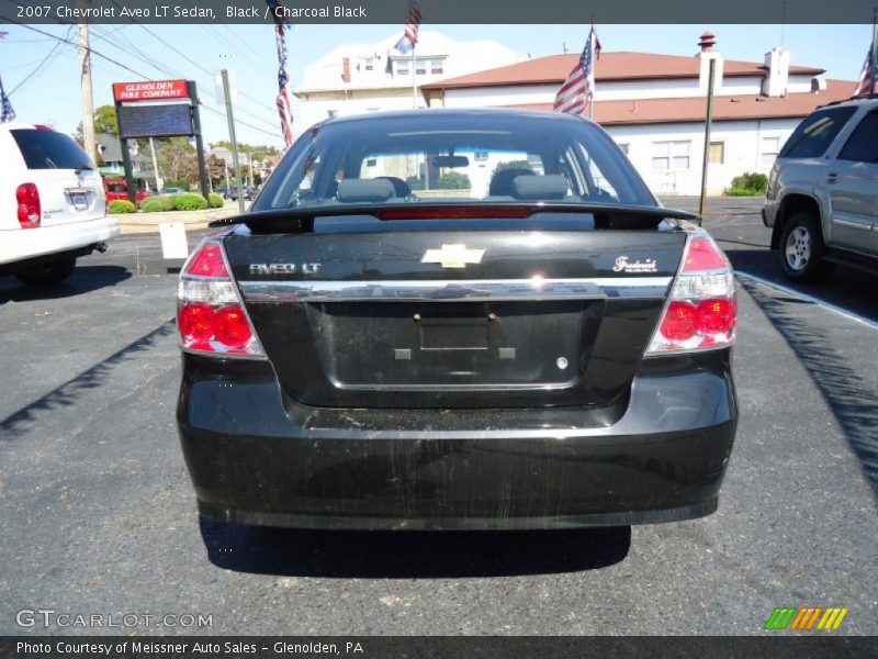 Black / Charcoal Black 2007 Chevrolet Aveo LT Sedan