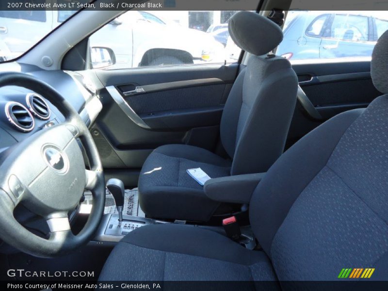 Black / Charcoal Black 2007 Chevrolet Aveo LT Sedan