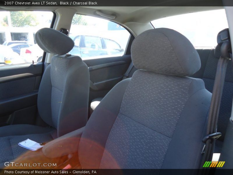Black / Charcoal Black 2007 Chevrolet Aveo LT Sedan