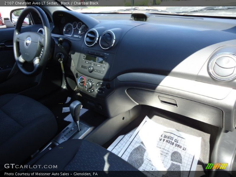 Black / Charcoal Black 2007 Chevrolet Aveo LT Sedan