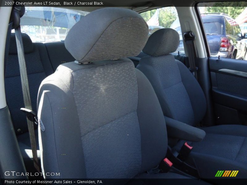 Black / Charcoal Black 2007 Chevrolet Aveo LT Sedan