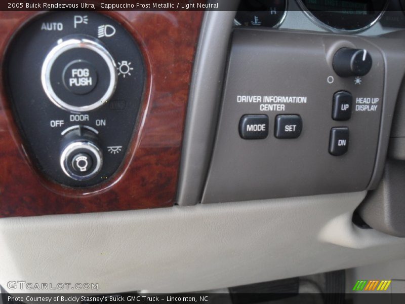Controls of 2005 Rendezvous Ultra