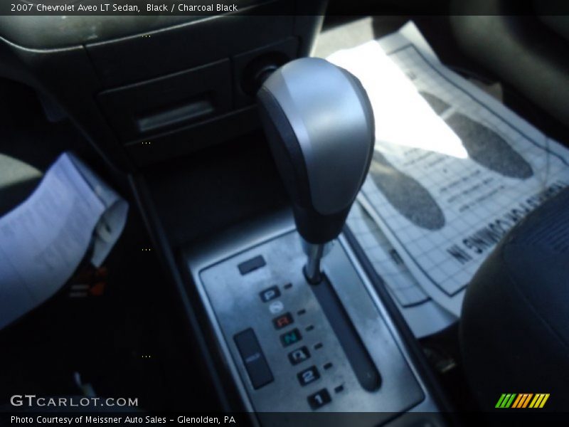 Black / Charcoal Black 2007 Chevrolet Aveo LT Sedan