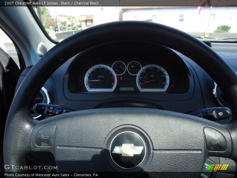Black / Charcoal Black 2007 Chevrolet Aveo LT Sedan
