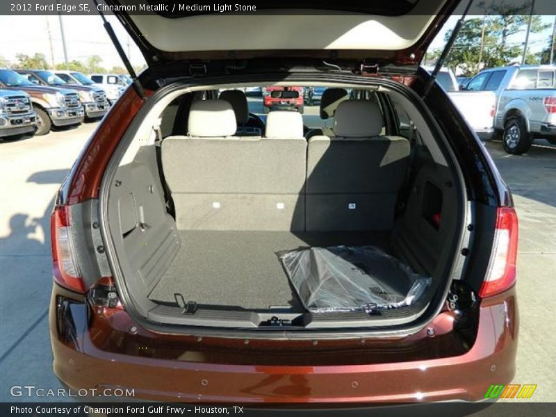 Cinnamon Metallic / Medium Light Stone 2012 Ford Edge SE