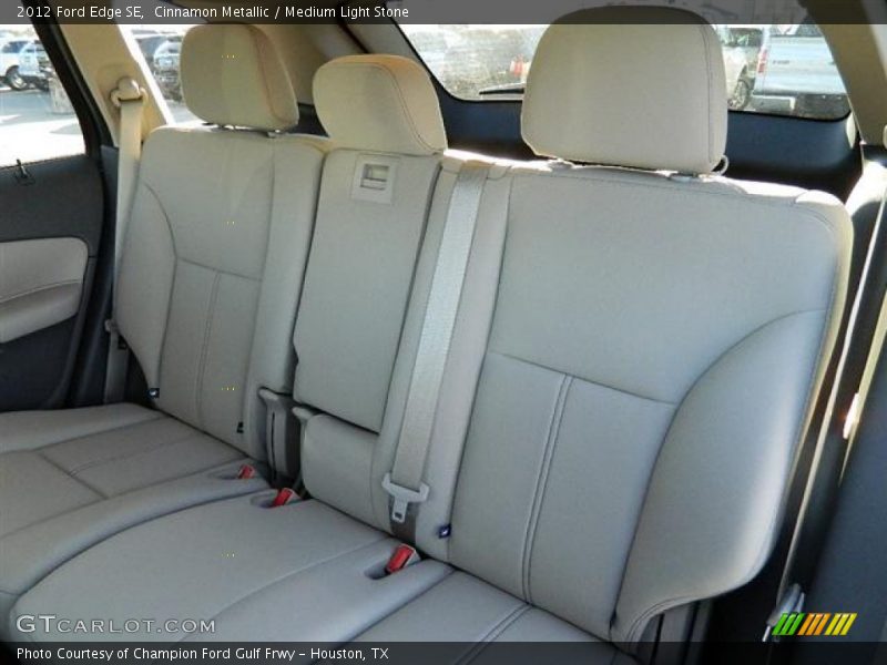 Cinnamon Metallic / Medium Light Stone 2012 Ford Edge SE