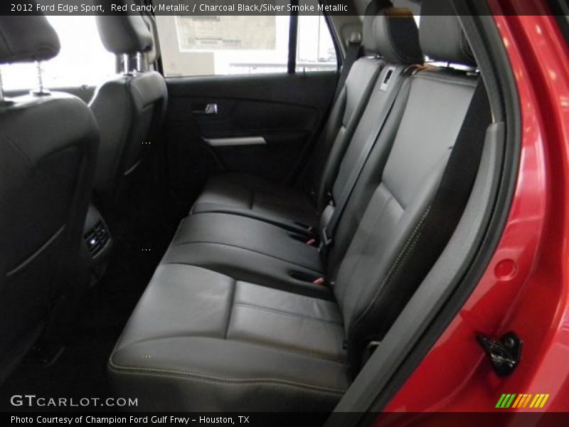 Red Candy Metallic / Charcoal Black/Silver Smoke Metallic 2012 Ford Edge Sport