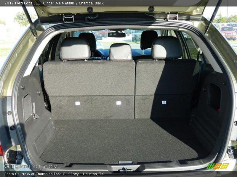 Ginger Ale Metallic / Charcoal Black 2012 Ford Edge SEL
